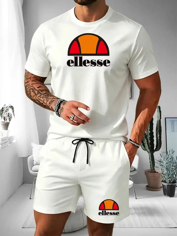 Ensemble de sport décontracté d'été pour homme Ellesse