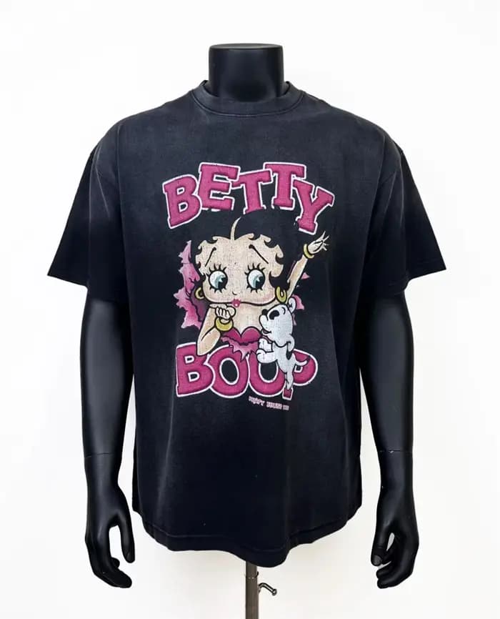 T-shirt manches courtes col rond en pur coton