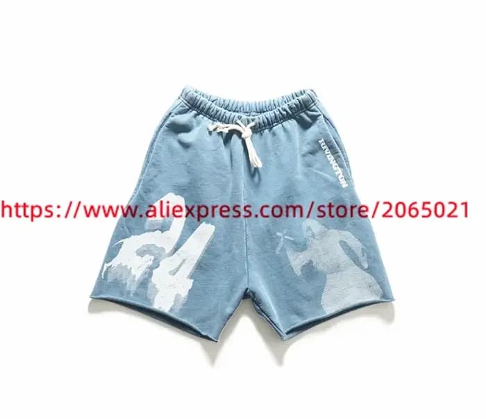123 ENEMY Shorts hommes femmes meilleure qualité décontracté RRR 123 survêtement cordon culottes