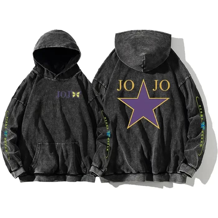 JoJo's Bizarre Adventure sweat à capuche imprimé pour hommes femmes