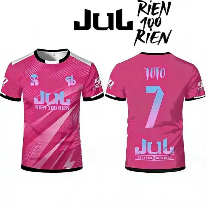 T-Shirt imprimé JUL Toto Ninetta pour hommes et femmes