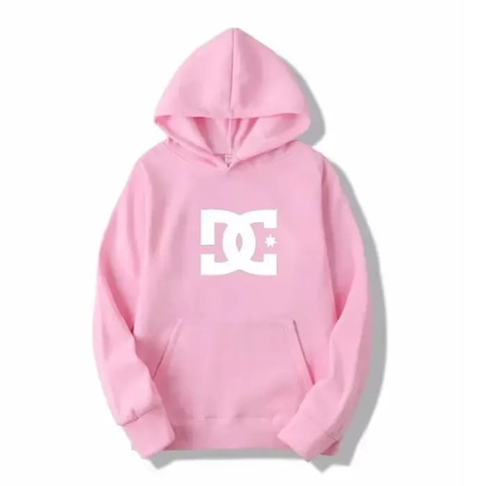 DC Letter Sweat à capuche pour hommes et femmes Mode Simple Sweat à manches longues Automne et hiver