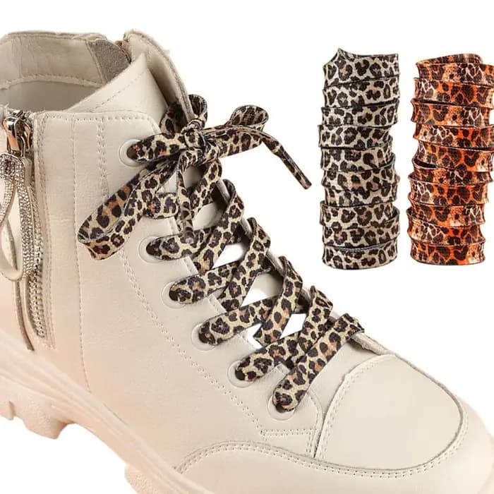 1 Paire de Lacets Classiques à Motifs Animaux Créatifs Unisexe pour Baskets en Toile
