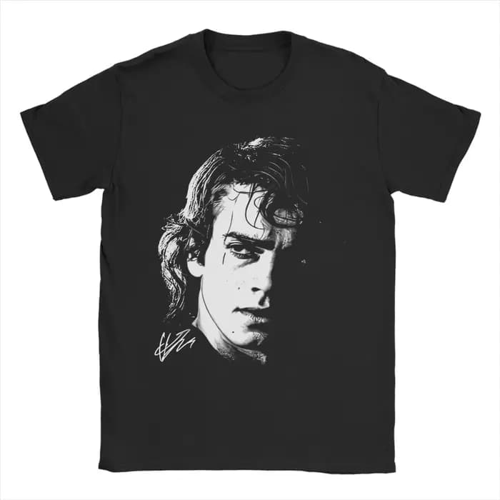 Anakin Skywalker T-Shirts pour hommes pur coton Vintage T-Shirts col rond t-shirt à manches courtes