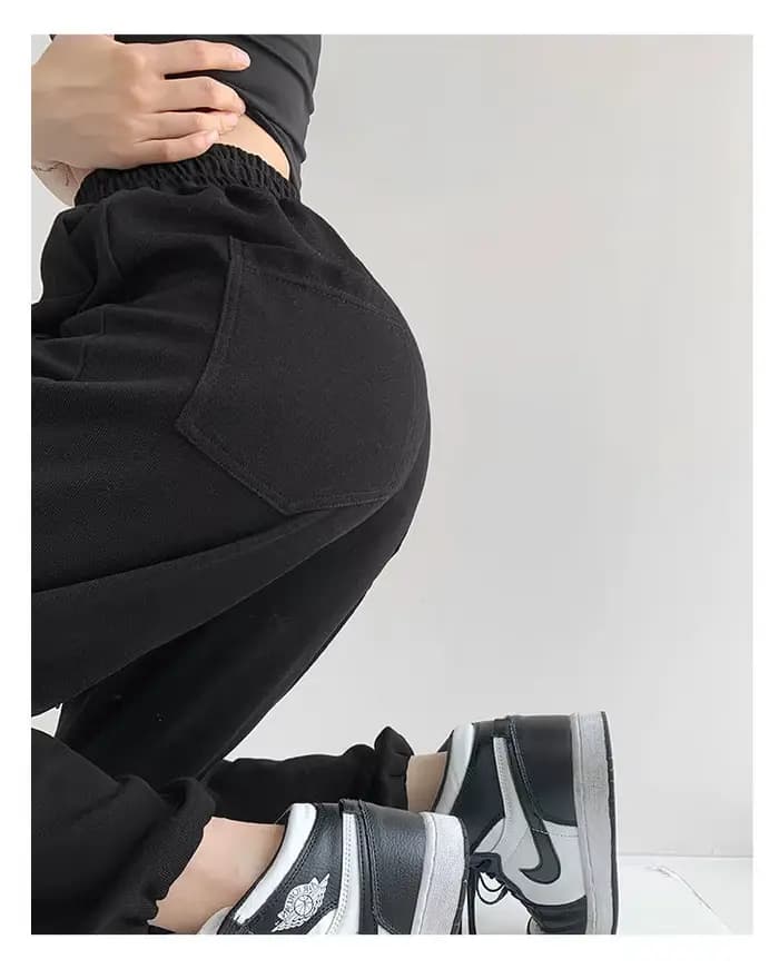 Nouveau Jogging pantalons de survêtement femmes Joggers pantalons de sport mode femme coréen survête