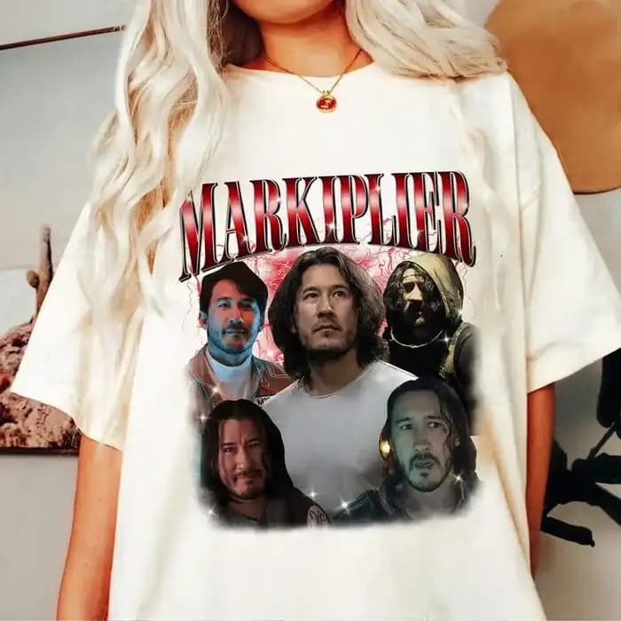 T-shirt hommage vintage Iron Lung Markiplier des années 90