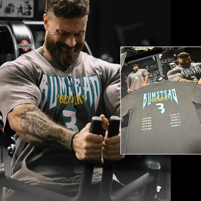 T-shirt décontracté CBUM Chris Fitness Training Gym pour hommes et femmes