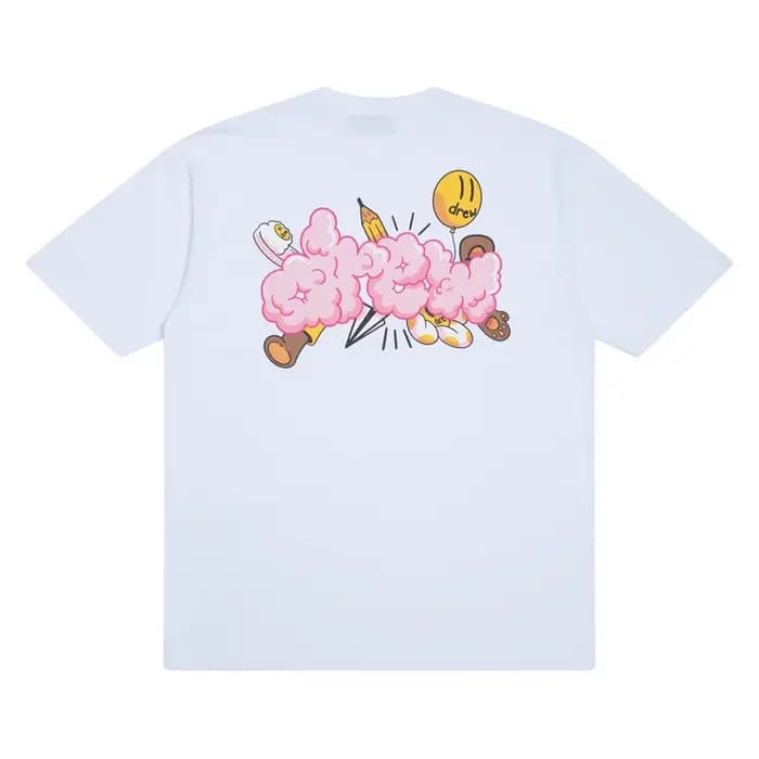 Drew House – t-shirt à manches courtes pour hommes et femmes, vêtements imprimés avec Logo, t-shirt
