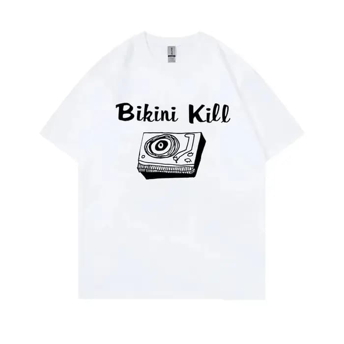Bikini Kill Leave The World Behind T-shirt Punk Rock pour femme