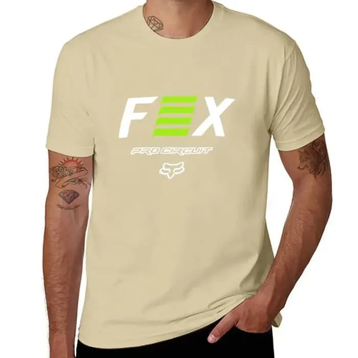 Fox-T-Shirt à Manches Courtes pour Homme