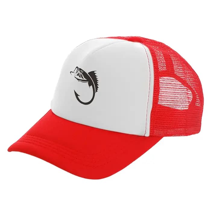 Hameçon Homme Casquettes De Camionneur Hommes Cool Style Extérieur Chapeaux De Pêche Mode Casquette De Baseball D'été