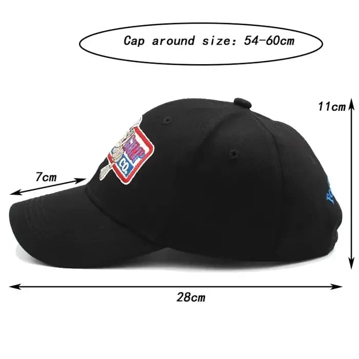 Adulte Forrest Bubba Gump Casquette Rouge Crevettes CO. Chapeau de Baseball