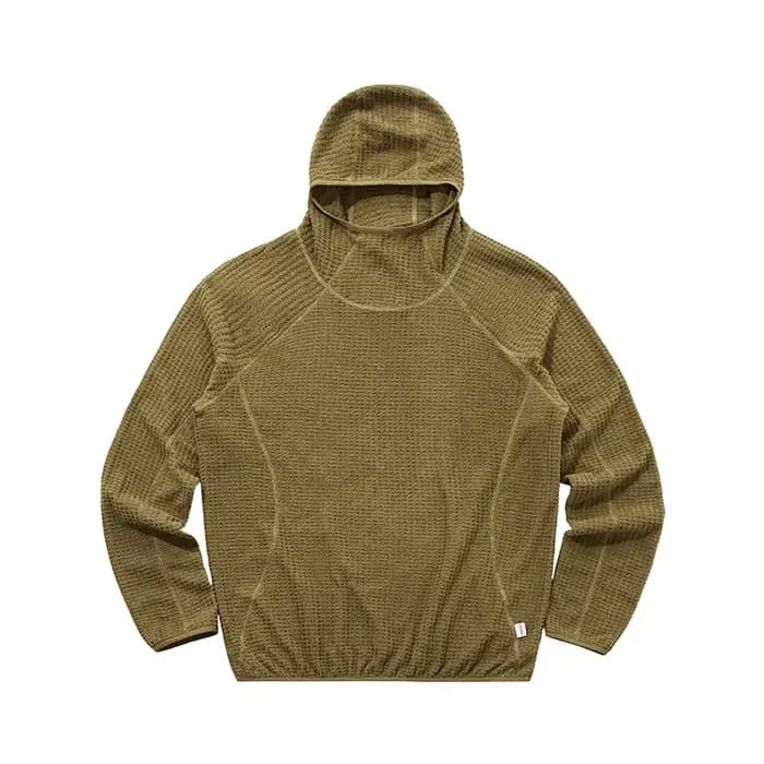 Pull à capuche en polaire pour hommes