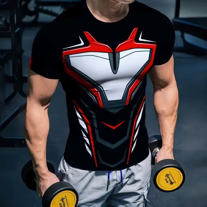 T-shirt de compression pour homme