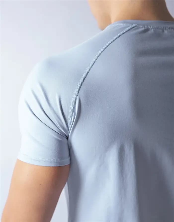 JP & UK hommes T-shirt à manches courtes coton décontracté salle de sport Fitness
