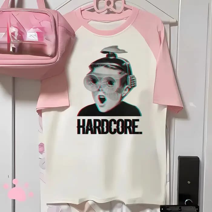 T-shirt Hardcore pour femmes