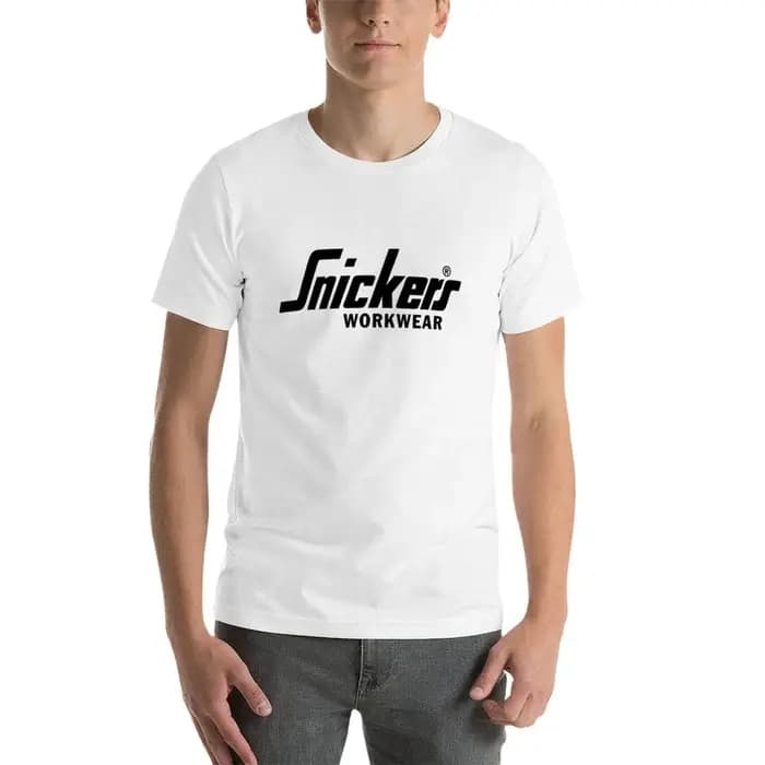 Snickers Workwear Logo T-Shirt t-shirts drôles coton