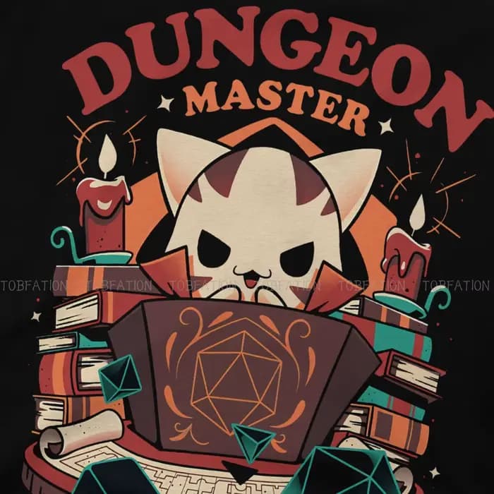 T-shirt avec image DND Master Call pour hommes