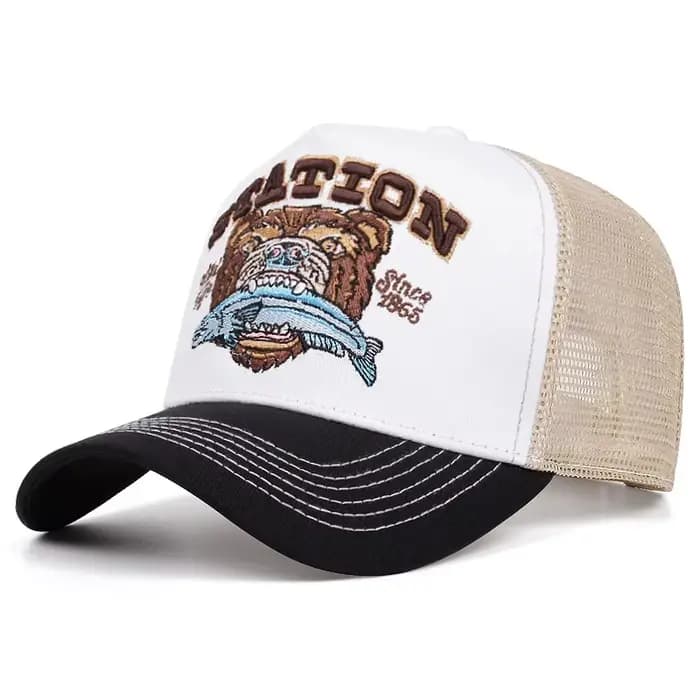 Casquette de camionneur personnalisée unisexe STETSON, casquette en maille respirante, casquette de