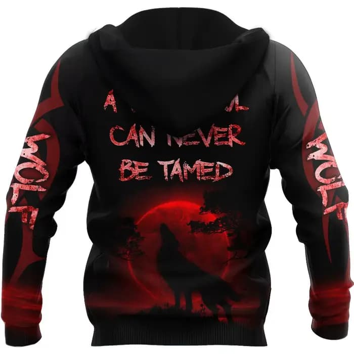 Wolf-a – sweat à capuche unisexe pour homme