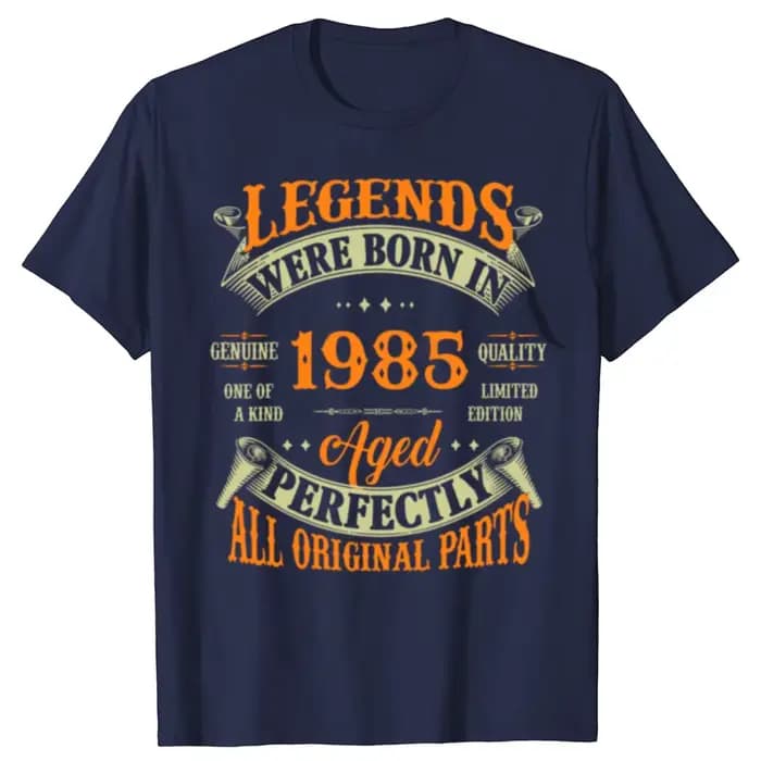 T-shirt rétro pour hommes