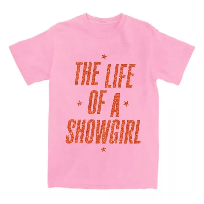La vie d'une Showgirl Album T-shirt coton à manches courtes femmes t-shirts décontracté