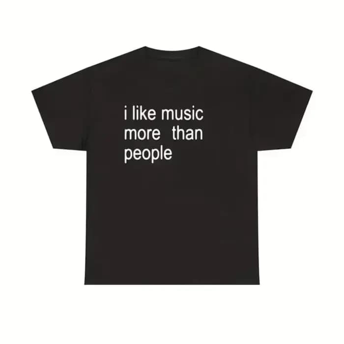 T-shirt humoristique en coton pour hommes