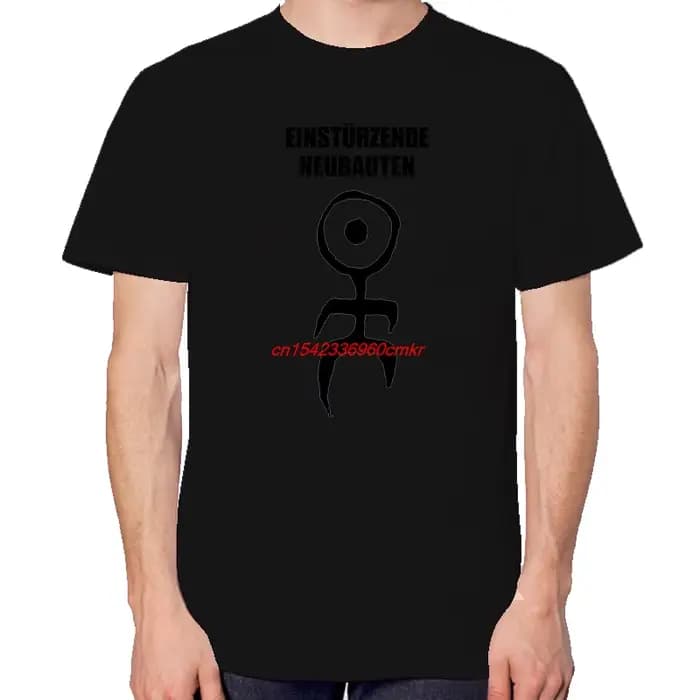 Einstürzende Neubauten Logo Cool rétro graphique T-Shirts coton nouvelles chemises et T-Shirts unise