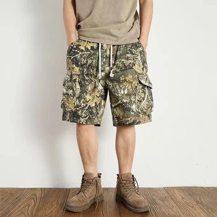 Solomon-Pantalon cargo vintage pour homme