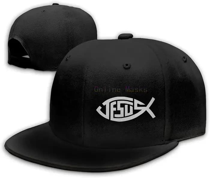 Casquette de baseball à visière plate pour hommes, chapeaux Snapback de Jésus, casquettes de papa ré