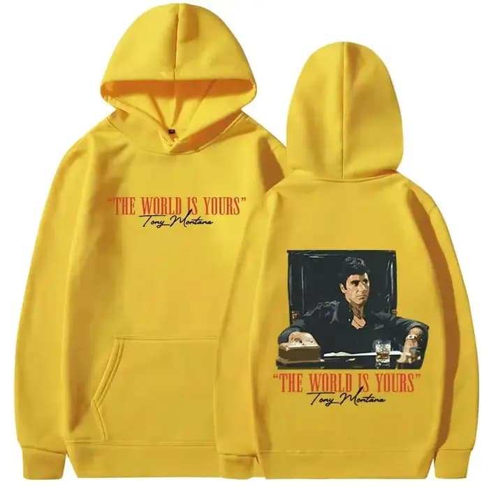 Sweats à capuche classiques pour hommes et femmes du film Scarface