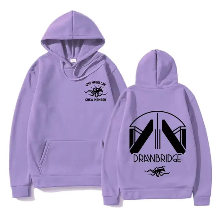 DHV MAGELLAN Crew Member Hoodie Game DEATH STRANDING 2 on The Beach Pullover Fashion Design unisexe Impression graphique Sweat-shirts