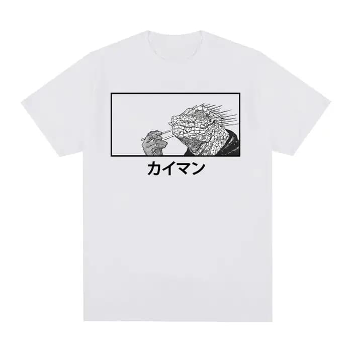 T-shirt unisexe à manches courtes avec motif imprimé Dorohedoro pour hommes et femmes