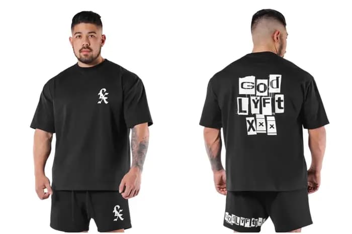 XXX LYFT JOINT T-shirt pour hommes été Gym haute qualité t-shirts d'entraînement de rue