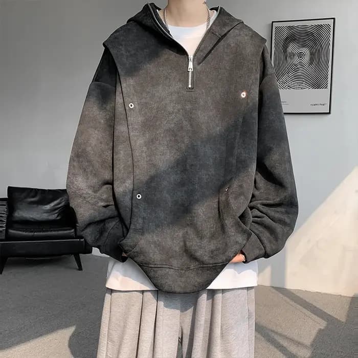 M-XXXXXL grande taille sweats à capuche de travail pour hommes décontracté Streetwear sweat