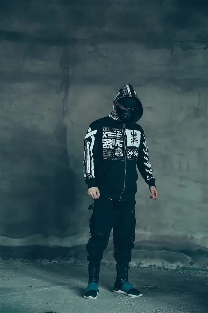 Sweat à capuche imprimé tête de mort pour hommes, sweats à capuche Hip Hop Harajuku, pull à motif en