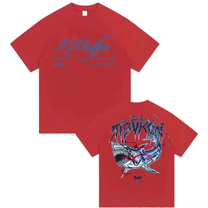T-shirt 2026 Rap Artist RVFV EL TIBVRON pour hommes et femmes