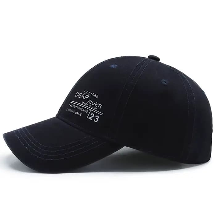 Casquettes de baseball d'été bleu marine FS pour hommes et femmes