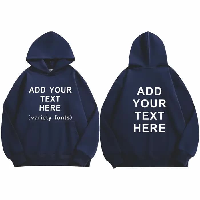 Sweat à capuche personnalisé 500G, design sur mesure, sweat-shirt chaud en coton épais, streetwear d
