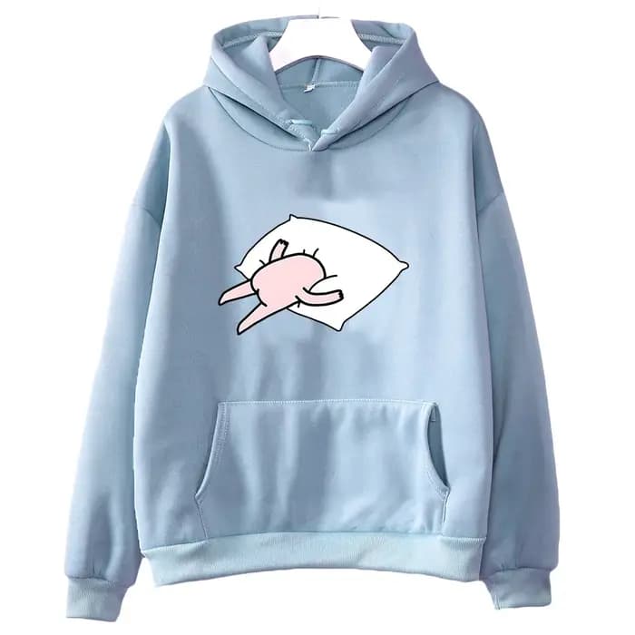 Ketnipz-Sweats à capuche College de dessin animé drôle