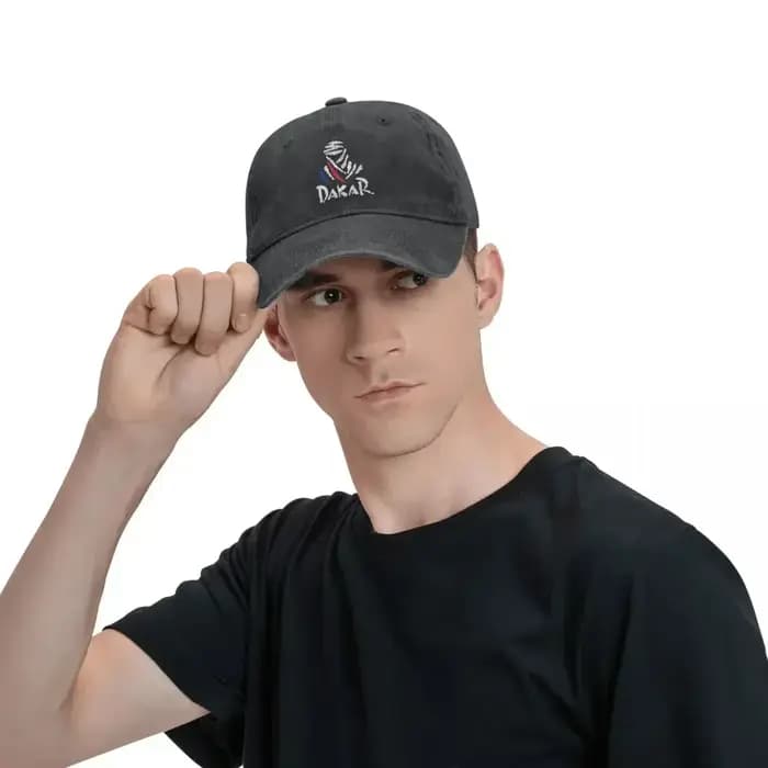 Racing D-Dakares France casquettes de Baseball Vintage en détresse lavé hors route chapeaux hommes femmes activités de