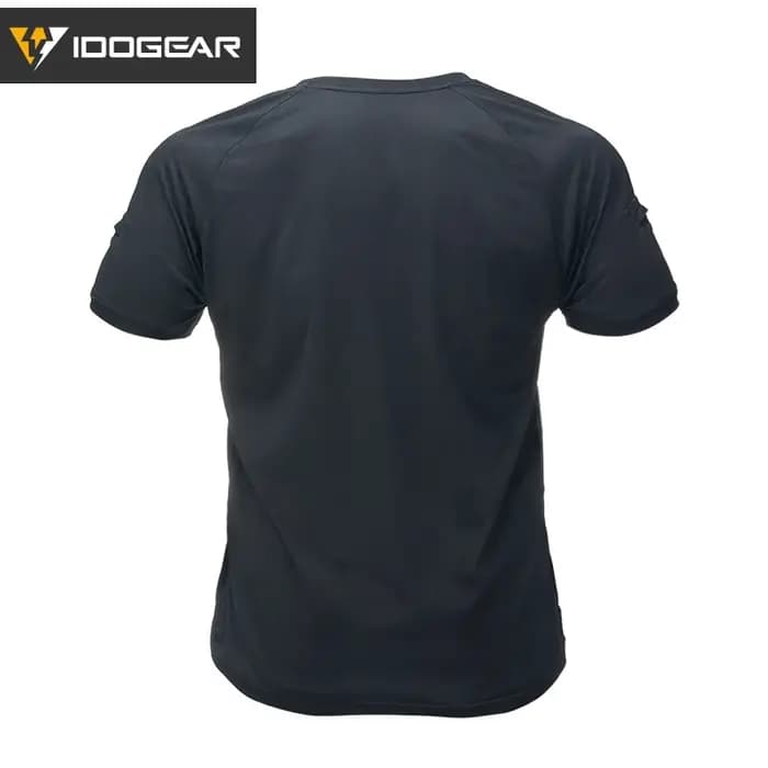 T-shirt tactique d'été IDOGEAR respirant à col rond