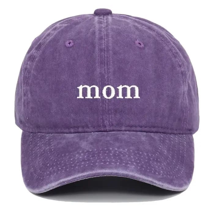 Casquette de baseball brodée tendance pour papa et maman, en coton lavé, réglable, pour couple, prot