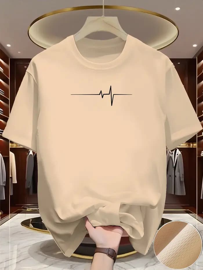 T-shirt homme style simple