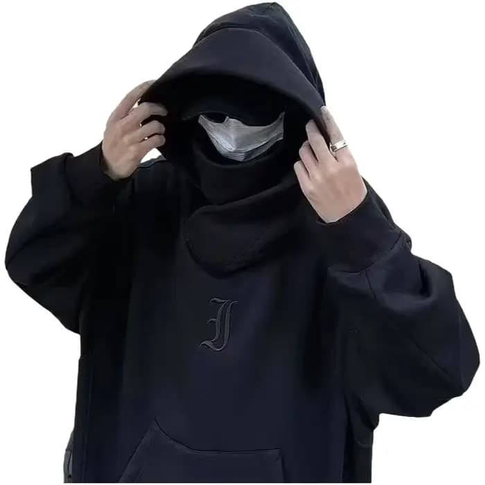 Sweat-shirt à capuche en polaire épaisse pour homme