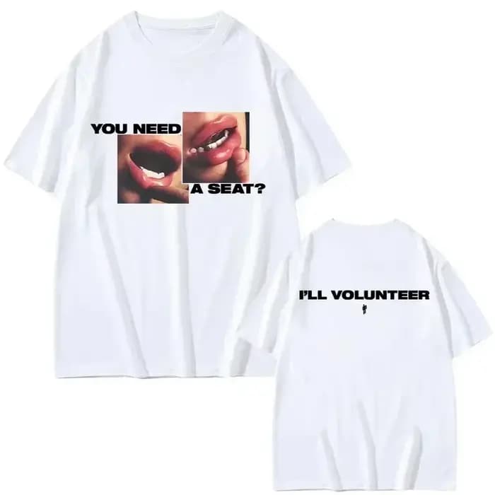 2025 Billie Hit Me dur et doux T-Shirt hommes femmes à manches courtes coton t-shirts de haute qualité Streetwear Y2k hauts vêtements d'été