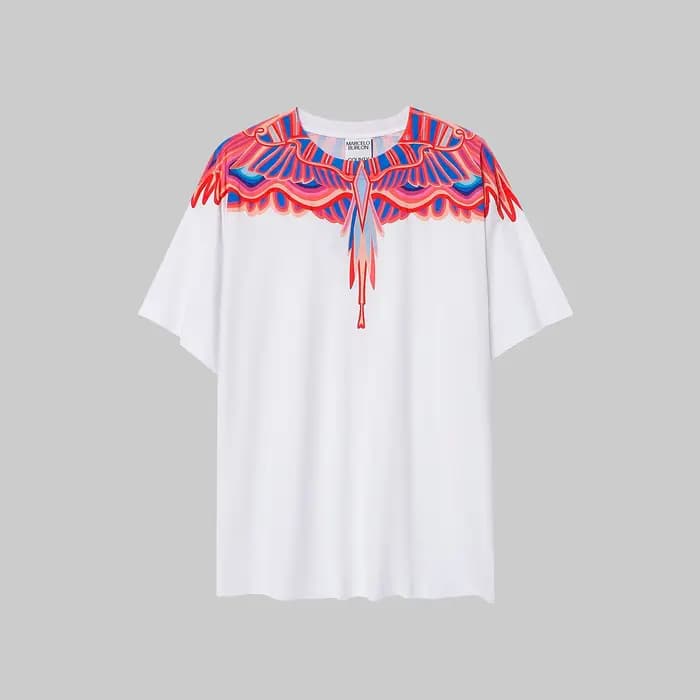 Marcelo Burlon MB marque ailes imprimer T-Shirts de haute qualité hommes femmes T-Shirt à séchage rapide sport décontracté Y2K rue à manches courtes