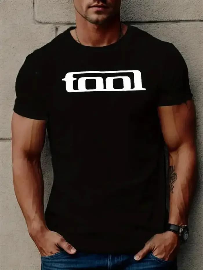 Outil imprimé T-Shirt hommes coton T-Shirt été décontracté à manches courtes t-shirts mode ample col