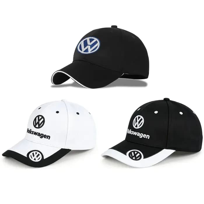 Casquette de baseball réglable avec emblème de voiture
