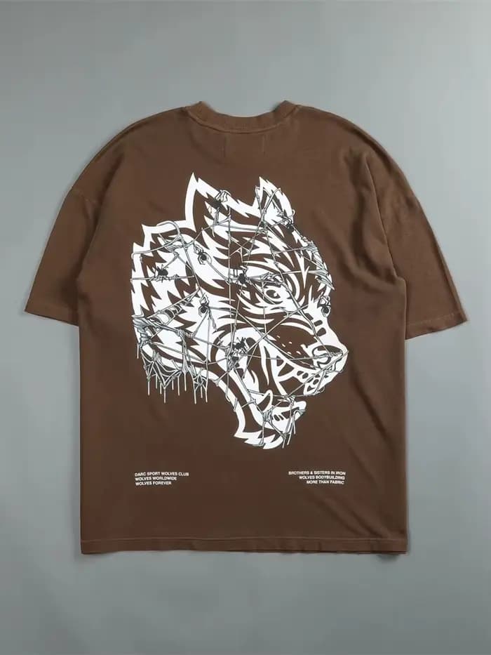 DARC sport décontracté ample à la mode T-shirt en coton à manches courtes